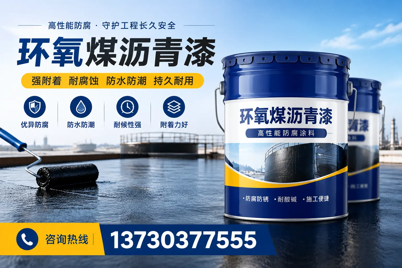 如何判断环氧煤沥青漆的质量?陕州消费者指南